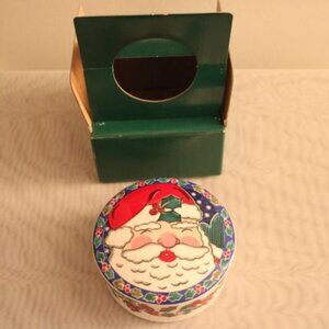Mikasa Santa Trinket Box - New in Box